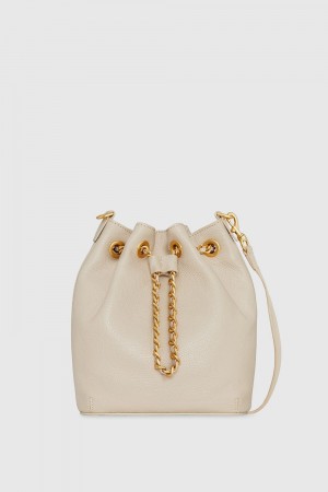 Rebecca Minkoff Chain Bucket Crossbody Umhängetasche Damen Braun | ULQ417806