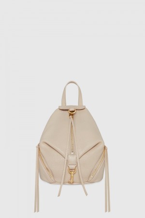 Rebecca Minkoff Convertible Mini Julian Backpack Rucksäcke Damen Grau | AVW025349