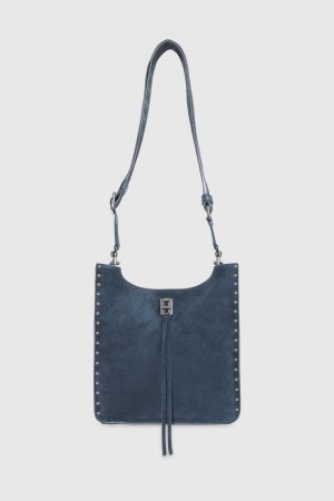 Rebecca Minkoff Darren Medium Feed Schultertasche Damen Grau | PGI042679