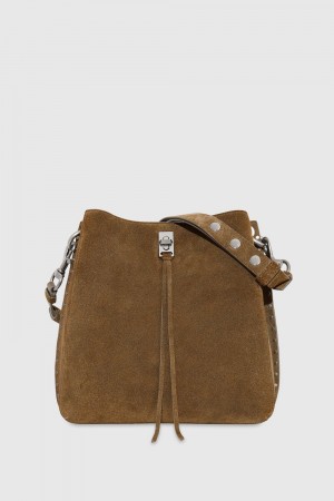 Rebecca Minkoff Darren Shoulder Bag Schultertasche Damen Whiskey | RDS298341