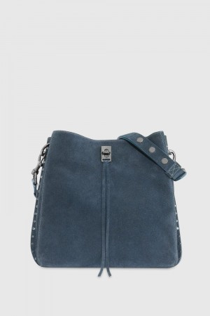 Rebecca Minkoff Darren Shoulder Bag Schultertasche Damen Grau | NET687409
