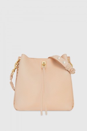 Rebecca Minkoff Darren Shoulder Bag Schultertasche Damen Beige | XSR651370