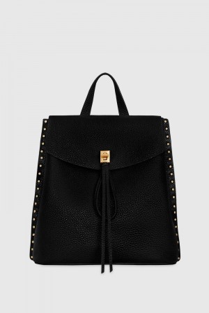 Rebecca Minkoff Darren Signature Backpack Rucksäcke Damen Schwarz | OXK534697