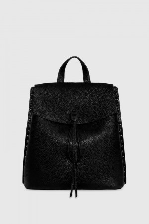 Rebecca Minkoff Darren Signature Backpack Rucksäcke Damen Schwarz Schwarz | MDO736402