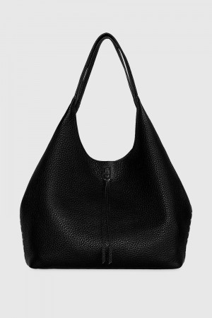 Rebecca Minkoff Darren Signature Carryall Schultertasche Damen Schwarz Schwarz | RNA650192