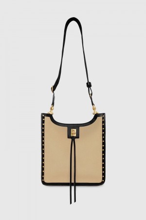 Rebecca Minkoff Darren Surplus Medium Feed New Arrivals Damen Schwarz | TSQ460735