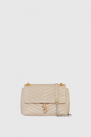Rebecca Minkoff Edie Crossbody Umhängetasche Damen Grau | AMB314625