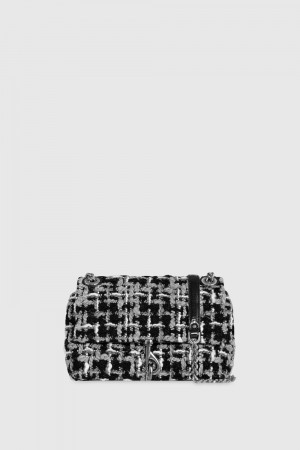 Rebecca Minkoff Edie Crossbody Umhängetasche Damen Schwarz Mehrfarbig | VAL314758