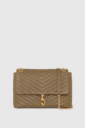 Rebecca Minkoff Edie Flap Shoulder Bag Schultertasche Damen Surplus | DJE256089