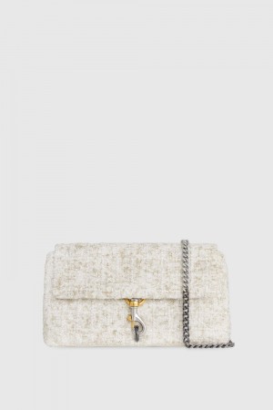 Rebecca Minkoff Edie Medium Crossbody Umhängetasche Damen Braun | TXG871295