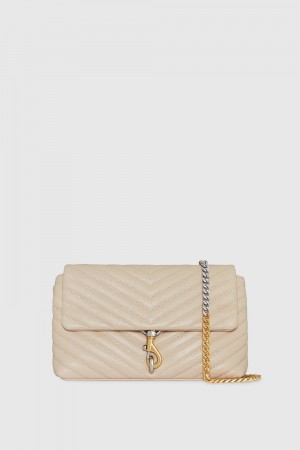 Rebecca Minkoff Edie Medium Crossbody Umhängetasche Damen Grau | MZB167289