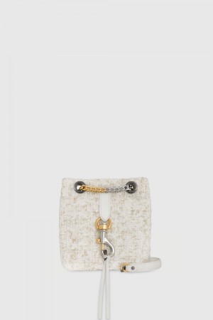 Rebecca Minkoff Edie Mini Bucket Umhängetasche Damen Braun | MTS743602