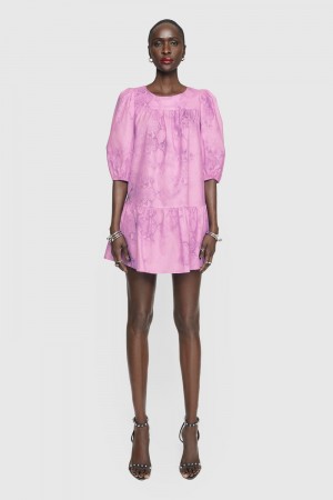 Rebecca Minkoff Felicity Dress Kleid Damen Hell | HXK467582