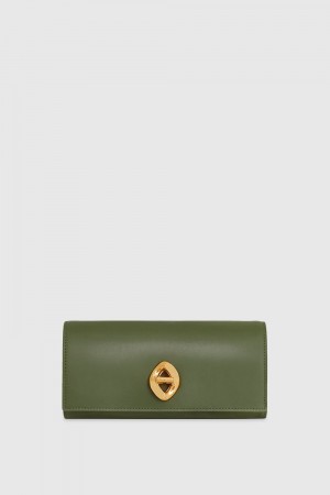 Rebecca Minkoff G Wallet Crossbody Umhängetasche Damen Olivgrün | DTK280739