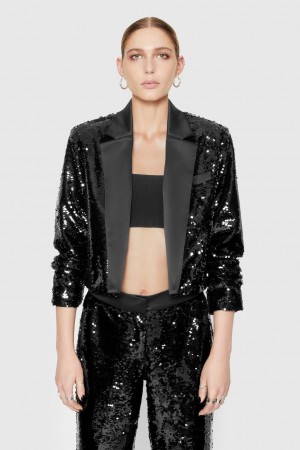 Rebecca Minkoff Jane Sequin Blazer Oberbekleidung Damen Mehrfarbig | HJW361254