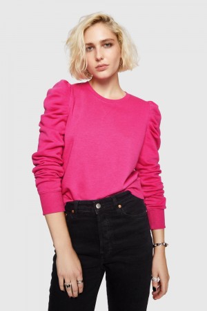 Rebecca Minkoff Janine Sweatshirt Oberteile Damen Rosa | AMT987604