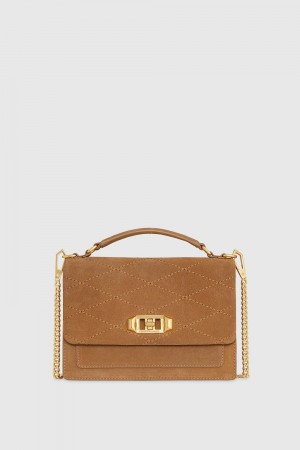 Rebecca Minkoff Je Taime Medium Crossbody Umhängetasche Damen Braun | YXG084652
