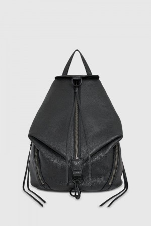 Rebecca Minkoff Julian Backpack Rucksäcke Damen Schwarz Schwarz | FMQ932401