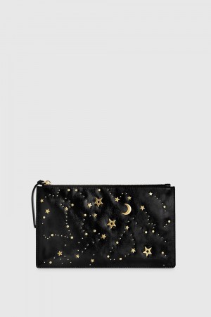Rebecca Minkoff Large Celestial Studded Pouch Unterarmtasche-Taschen Damen Mehrfarbig | YNB963578