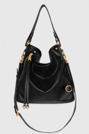 Rebecca Minkoff M.A.B. Hobo Schultertasche Damen Schwarz | GNC825341