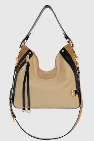 Rebecca Minkoff M.A.B. Surplus Hobo New Arrivals Damen Orange Schwarz | JWR601385