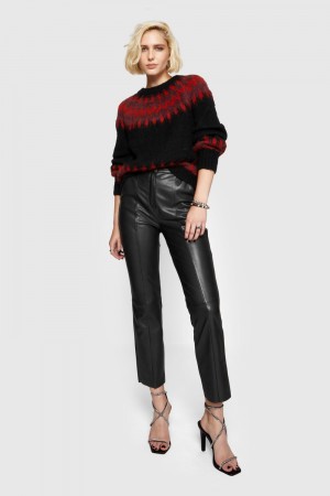 Rebecca Minkoff Madelyn Pants Unterteile Damen Schwarz | LJT638914
