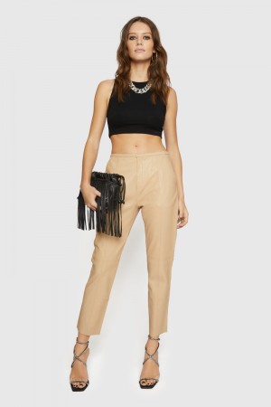 Rebecca Minkoff Madelyn Pants Unterteile Damen Braun | ANY916542