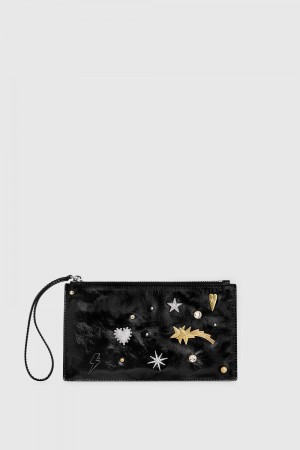 Rebecca Minkoff Medium Celestial Studded Pouch Kleine Lederwaren Damen Mehrfarbig | SVP968304