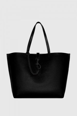 Rebecca Minkoff Megan Large Tote Tragetaschen Damen Schwarz | RSF891375