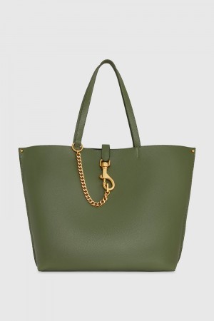 Rebecca Minkoff Megan Large Tote Tragetaschen Damen Olivgrün | CVX591463