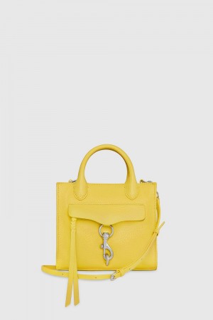 Rebecca Minkoff Megan Mini Tote Top Handle Bags Damen Soleil | ZQX318974