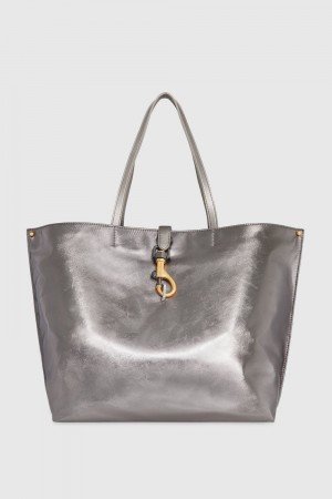 Rebecca Minkoff Megan Nylon Tote Tragetaschen Damen Dunkelgrau | NFL453290