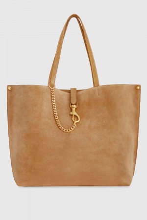 Rebecca Minkoff Megan Soft Large Tote Tragetaschen Damen Braun | VZC170584