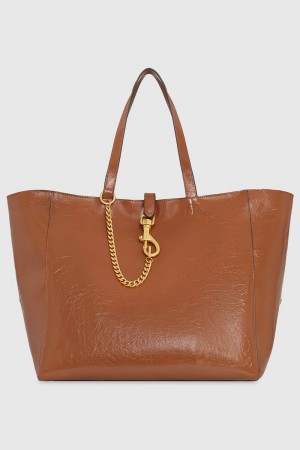 Rebecca Minkoff Megan Weekender Tote With Travel Sleeve Tragetaschen Damen Caramello | XTK392847