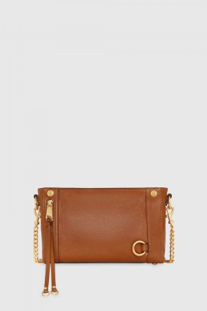 Rebecca Minkoff Mini M.A.B. Crossbody Umhängetasche Damen Caramello | SFG837605
