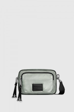 Rebecca Minkoff Nolita Nylon Crossbody Umhängetasche Damen Grau Schwarz | KOI815260