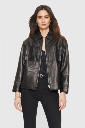 Rebecca Minkoff Shannon Jacket Oberbekleidung Damen Schwarz | REN019786
