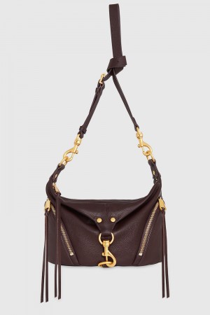 Rebecca Minkoff Small Julian Crossbody Umhängetasche Damen Cigaro | TNL690378