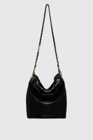Rebecca Minkoff Soft Bucket Bag Umhängetasche Damen Schwarz | QDY653729