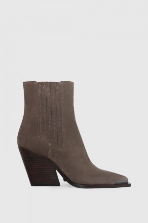 Rebecca Minkoff West Bootie Stiefel Damen Porcini | QEF427659