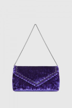 Rebecca Minkoff Whip Clutch Unterarmtasche-Taschen Damen Mulberry | GEP069257