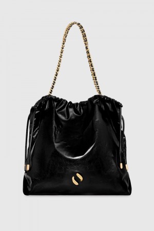 Rebecca Minkoff Zero Gravity Medium Tote Tragetaschen Damen Schwarz | ORA083725