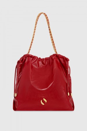 Rebecca Minkoff Zero Gravity Medium Tote Tragetaschen Damen Rot | ZUC156724
